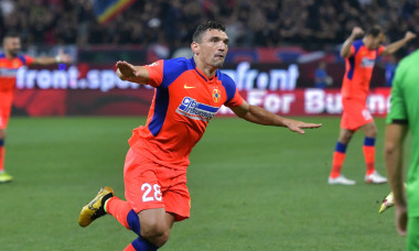 Claudiu Keșeru, după golul marcat în FCSB - Dinamo / Foto: Sport Pictures