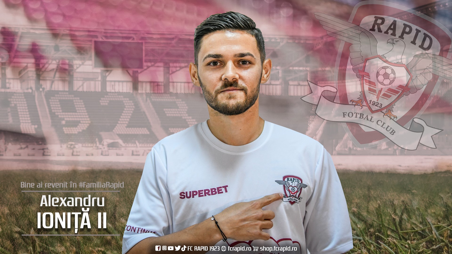 OFICIAL | Alex Ioniță a semnat cu Rapid. Primele declarații ale mijlocașului + când va avea drept de joc