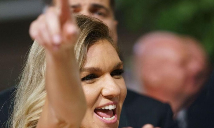 simona halep fericita