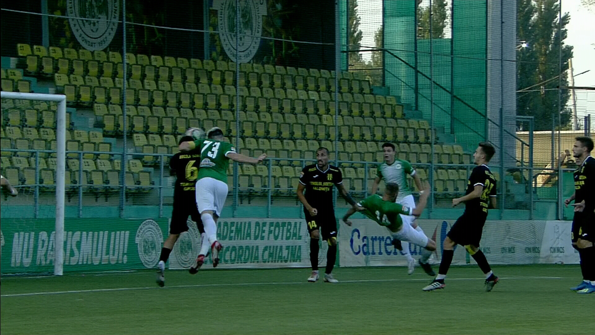 Concordia Chiajna - Unirea Slobozia 1-1. Elevii lui Niculescu forțează remiza în ultimele clipe