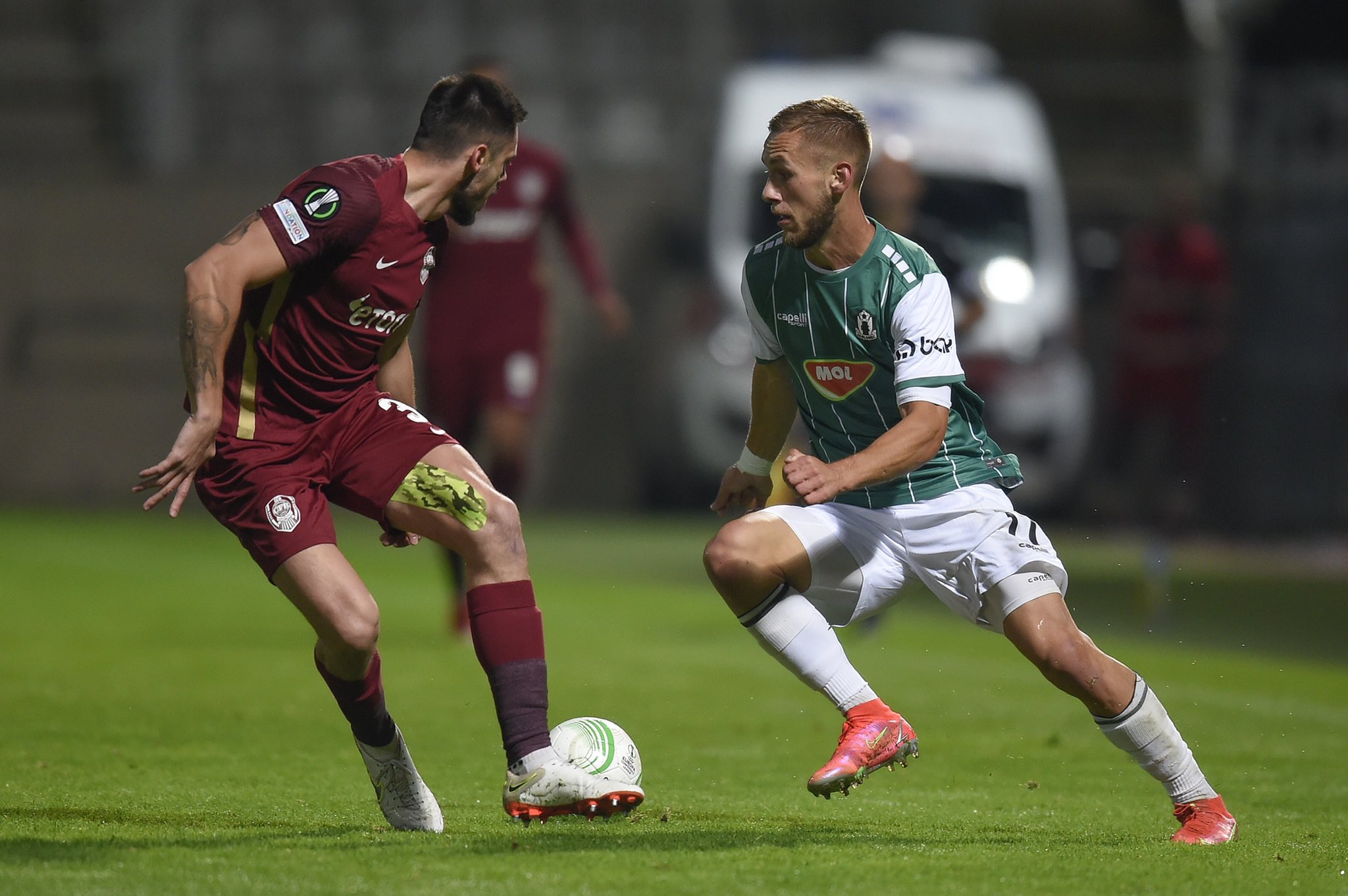 Jablonec - CFR Cluj 1-0, la debutul în Conference League. Ardelenii pierd după un penalty făcut de Camora, care a fost eliminat