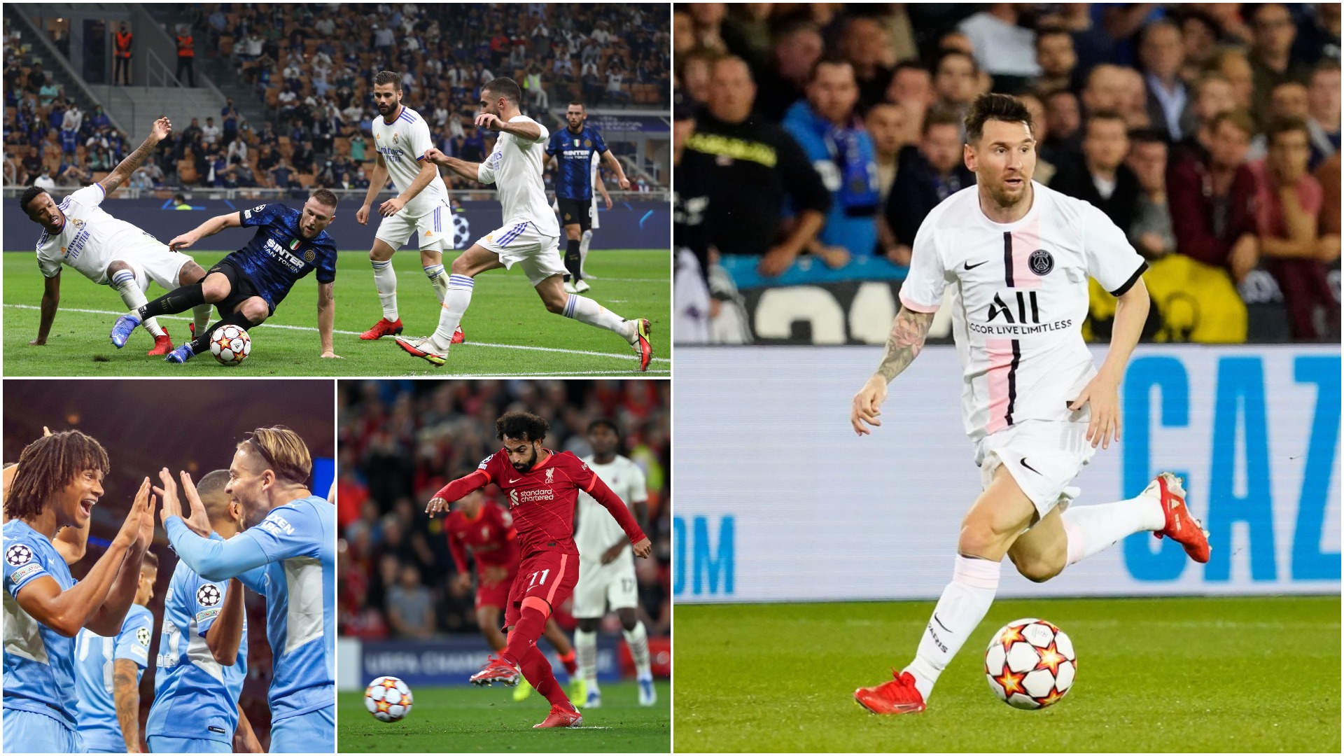 UCL, etapa 1 | Inter - Real Madrid 0-1, Brugge - PSG 1-1, Liverpool - Milan 3-2. Man. City - Leipzig 6-3. Barcelona - Bayern 0-3