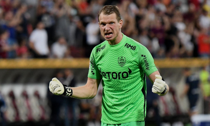 CFR Cluj v BSC Young Boys - UEFA Champions League: Third Qualifying Round Leg One, Cluj-Napoca, Romania - 03 Aug 2021