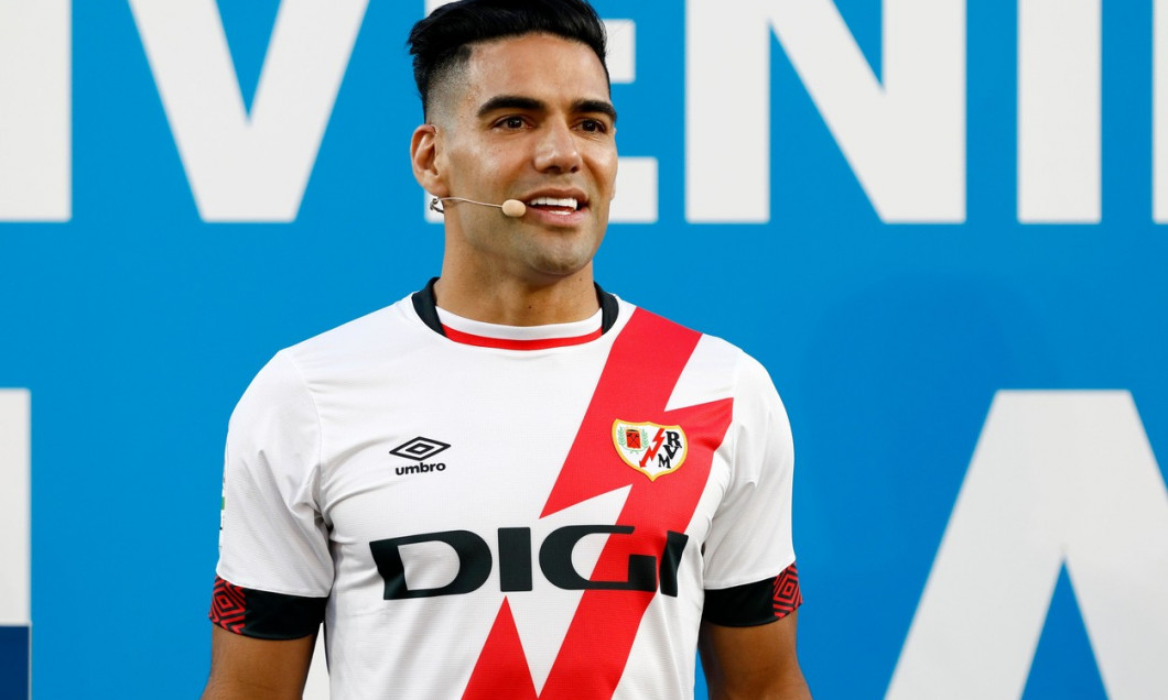 Presentation Of Radamel Falcao As A New Player Of Rayo Vallecano, Madrid, Spain - 16 Sep 2021