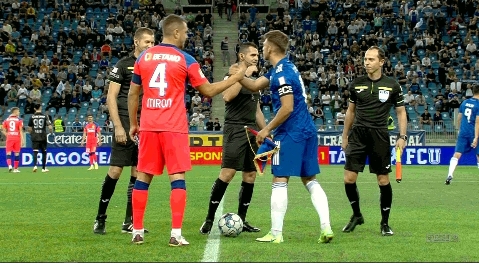 U Craiova 1948 - FCSB 0-0, ACUM, la Digi Sport 1.  Duel ”de foc” în Bănie. Budescu e în lot