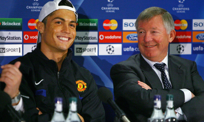 cristiano ronaldo sir alex ferguson