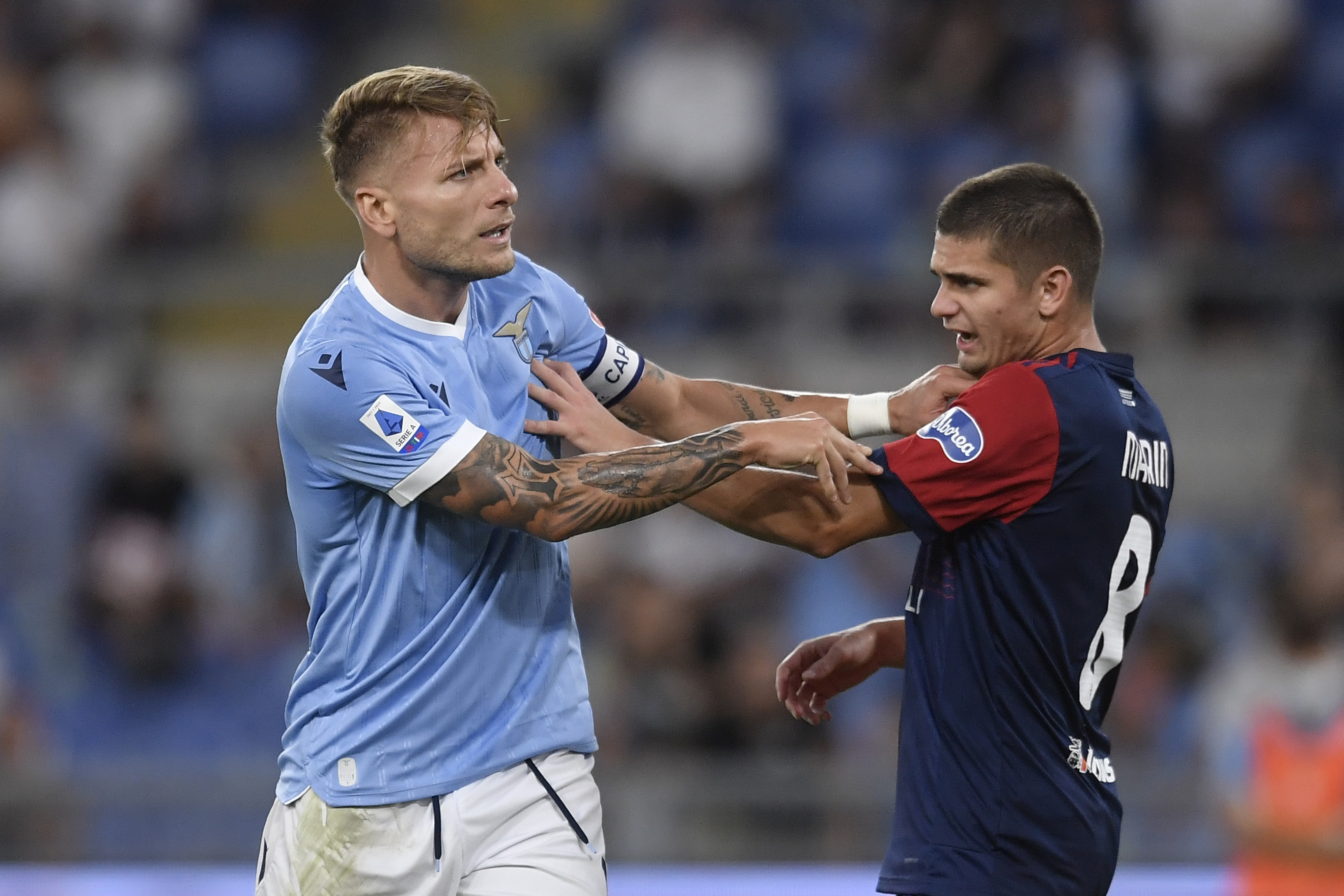 Le-a ascuns mingea! Răzvan Marin, assist superb în Lazio - Cagliari