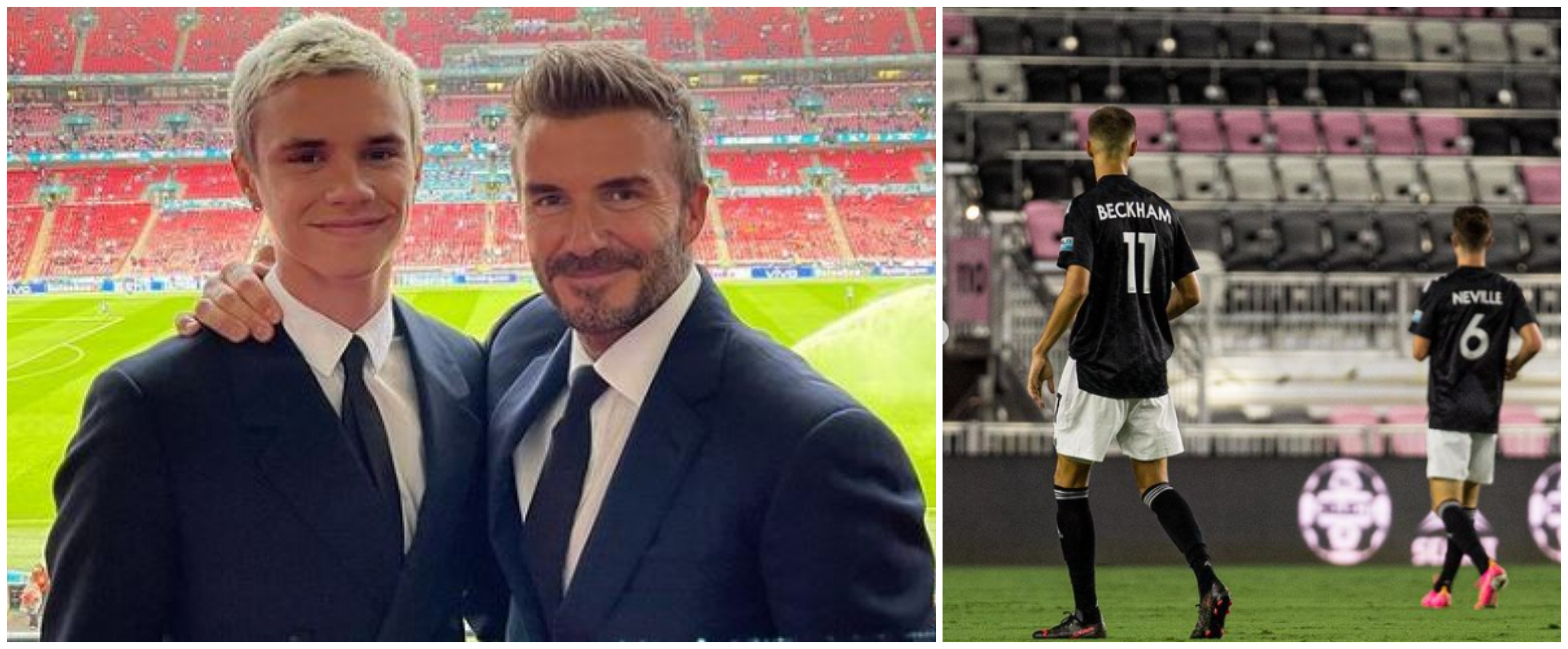 Romeo, fiul lui David Beckham, şi-a făcut debutul ca jucător profesionist