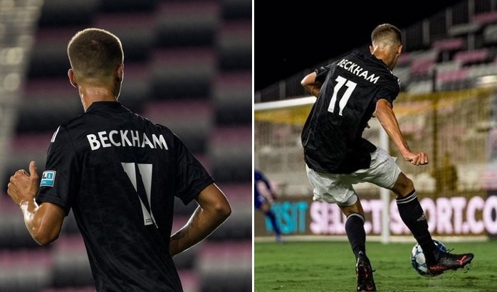 Romeo Beckham, ironizat după debut: ”Se vede că a moștenit-o pe mama lui!””