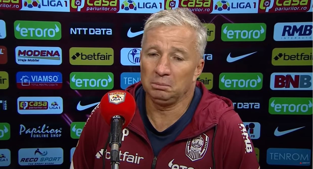 Dan Petrescu, fără victorie pe banca lui CFR Cluj în Cupa României! Statistici dezastruoase pentru ”Bursuc”