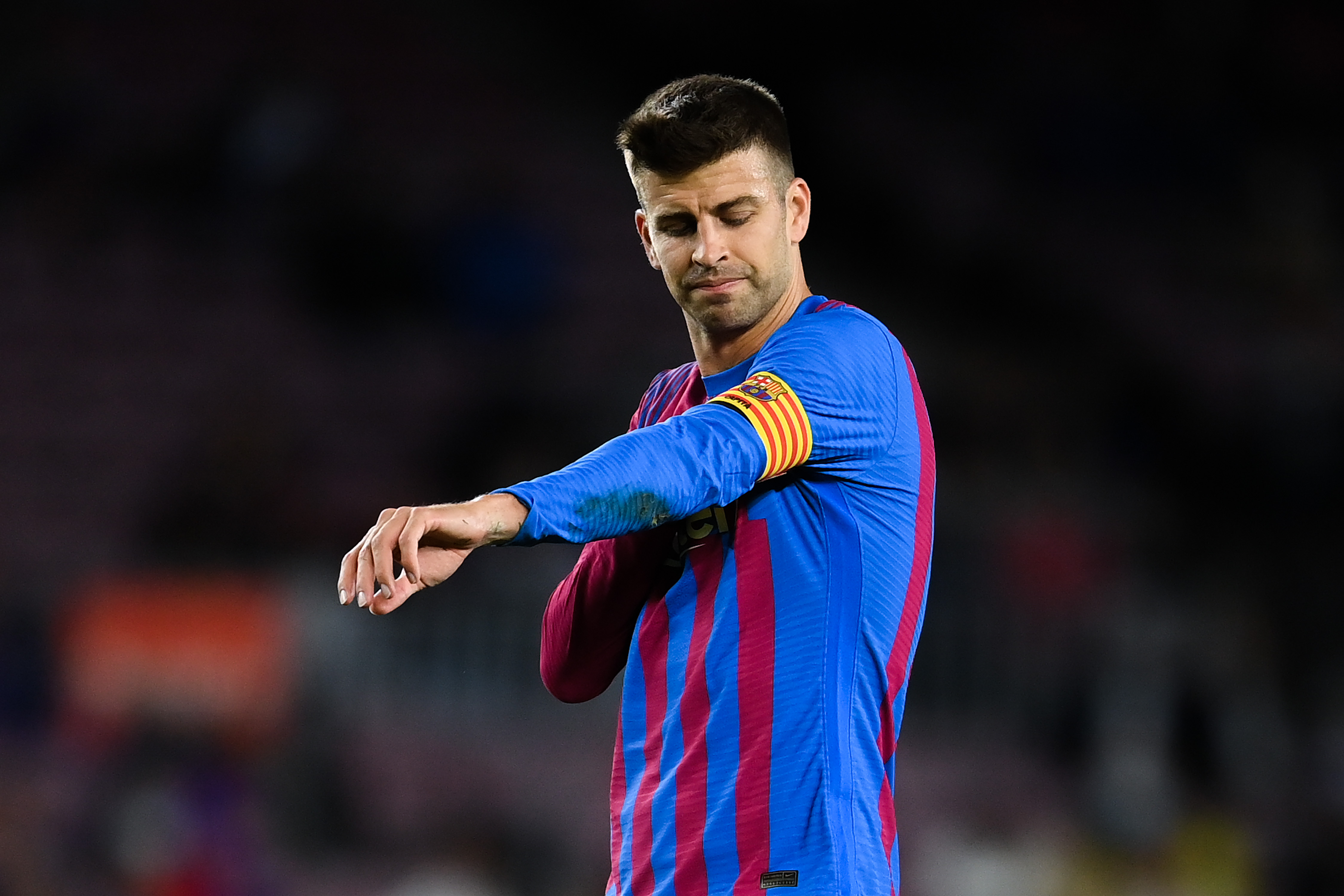 Gerard Pique s-a enervat după remiza Barcelonei cu nou-promovata Cadiz: De aceea sunt aici