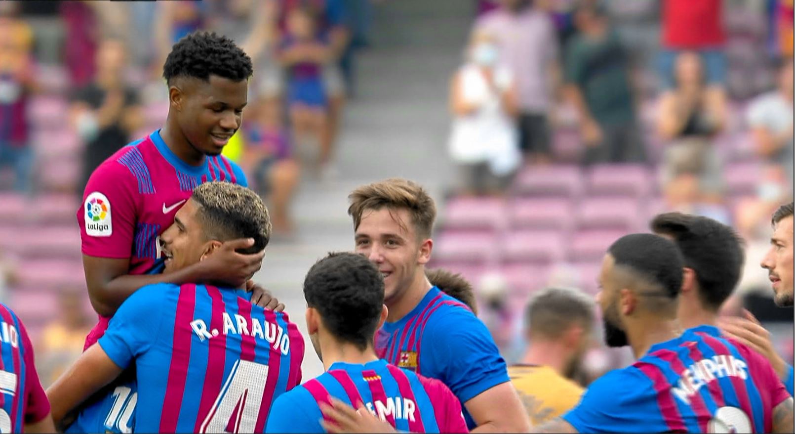 Barcelona - Levante 3-0. Ansu Fati, gol la revenire într-un meci controlat de la un capăt la altul de catalani