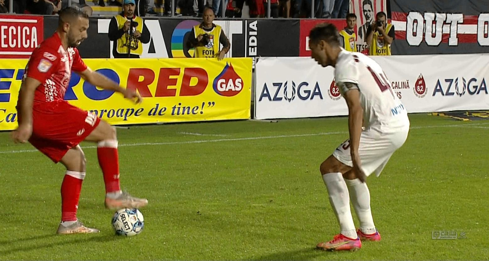 UTA Arad - CFR Cluj 0-1, ACUM, pe Digi Sport 1. Chipciu înscrie un super gol