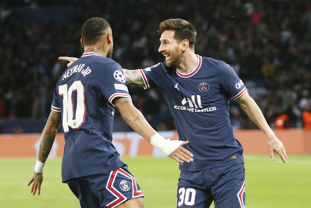 Imaginea cu Mbappe, Messi și Neymar care a devenit virală după PSG - Manchester City