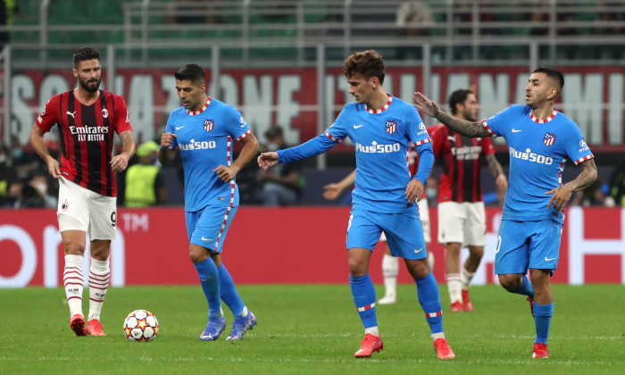 AC Milan v Atletico Madrid: Group B - UEFA Champions League