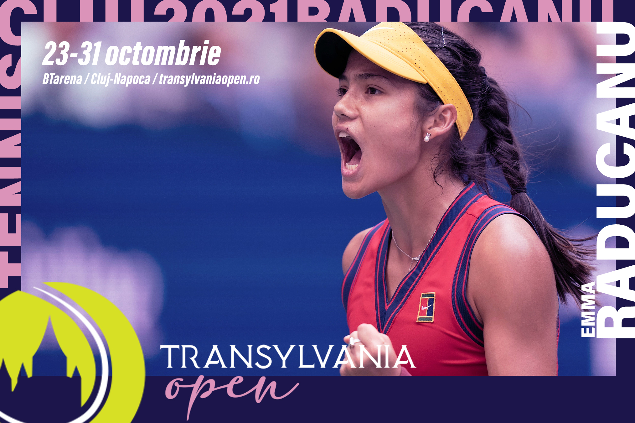 Oficial: Emma Răducanu participă la Transylvania Open, în direct la Digi Sport. Simona Halep e principala favorită