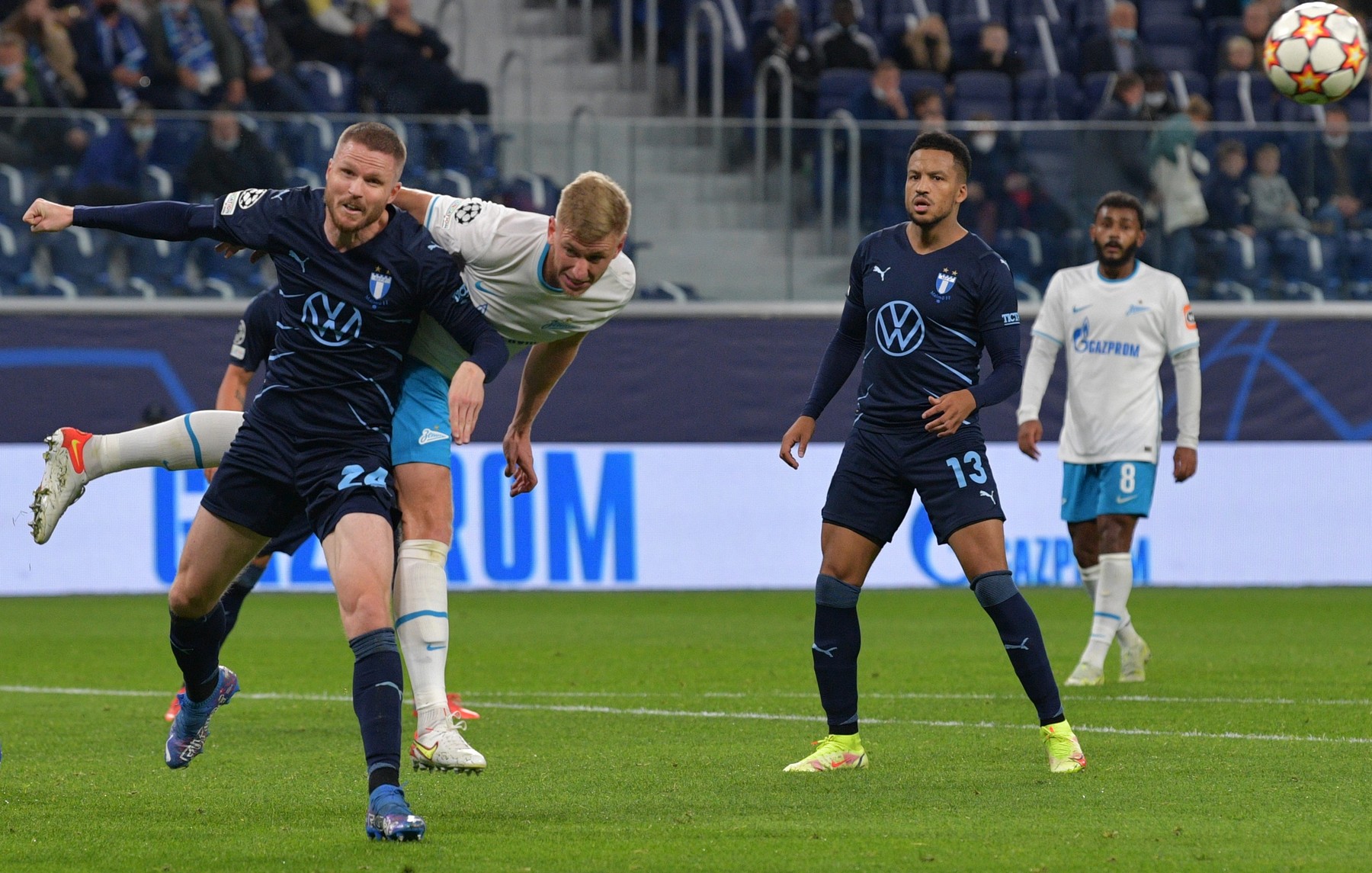 Zenit – Malmo 4-0. Victorie la scor pentru gazde în grupele Champions League