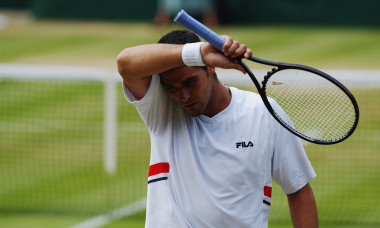 Mark Philippoussis, în finala de la Wimbledon din 2003 / Foto: Getty Images