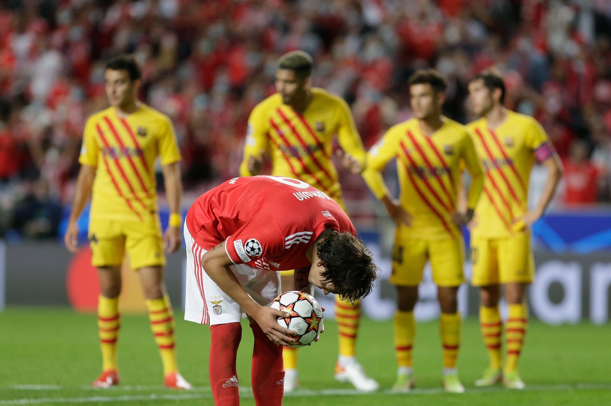 Mai jos de atât nu se poate. Barcelona, "record" negativ după primele două partide din Champions League