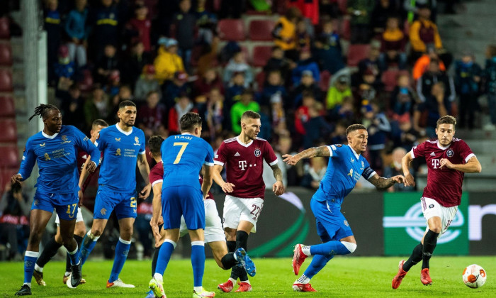 Sparta Prague v Rangers, UEFA Europa League Group A, Football, Generali Arena, Prague, Czech Republic - 30 Sep 2021