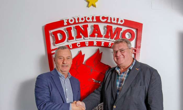 Mircea Rednic și Iuliu Mureșan / Foto: Facebook Dinamo
