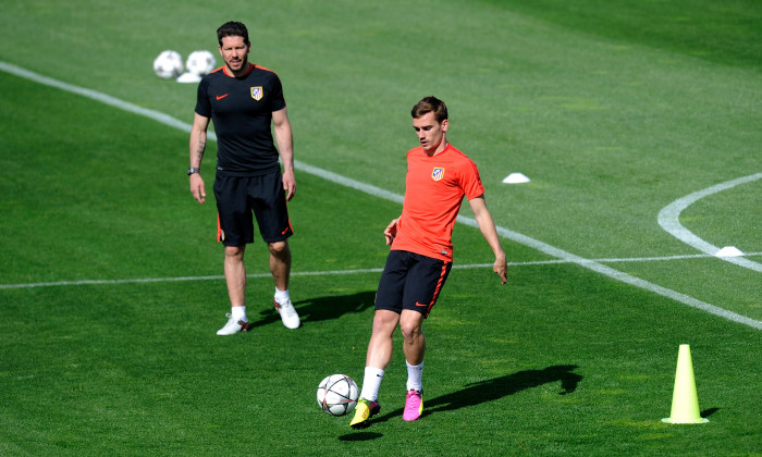 Club Atletico de Madrid Training Session