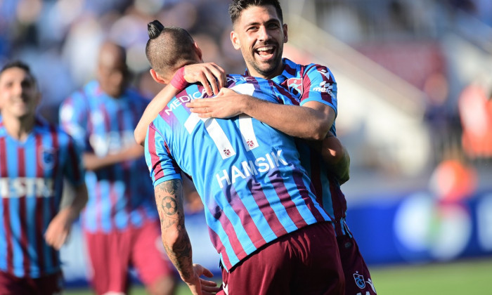 Turkish Super league football match between Kasimpasa and Trabzonspor at Recep Tayyip Erdogan Stadium in Istanbul , Turkey on September 18 , 2021.