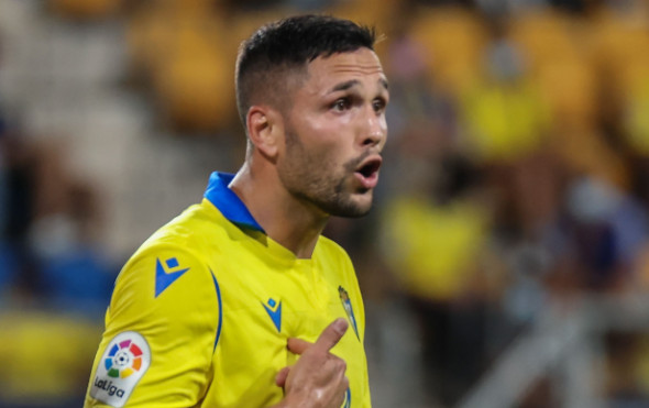 Florin Andone, în tricoul lui Cadiz / Foto: Profimedia