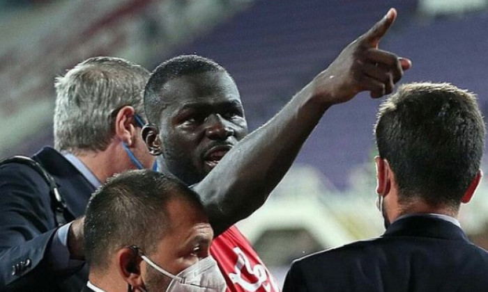 Kalidou Koulibaly, după meciul Fiorentina - Napoli / Foto: Instagram@kkoulibaly26