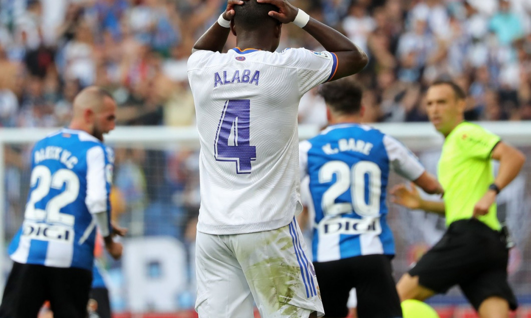 RCD Espanyol v Real Madrid CF - La Liga Santander, Barcelona, Spain - 03 Oct 2021