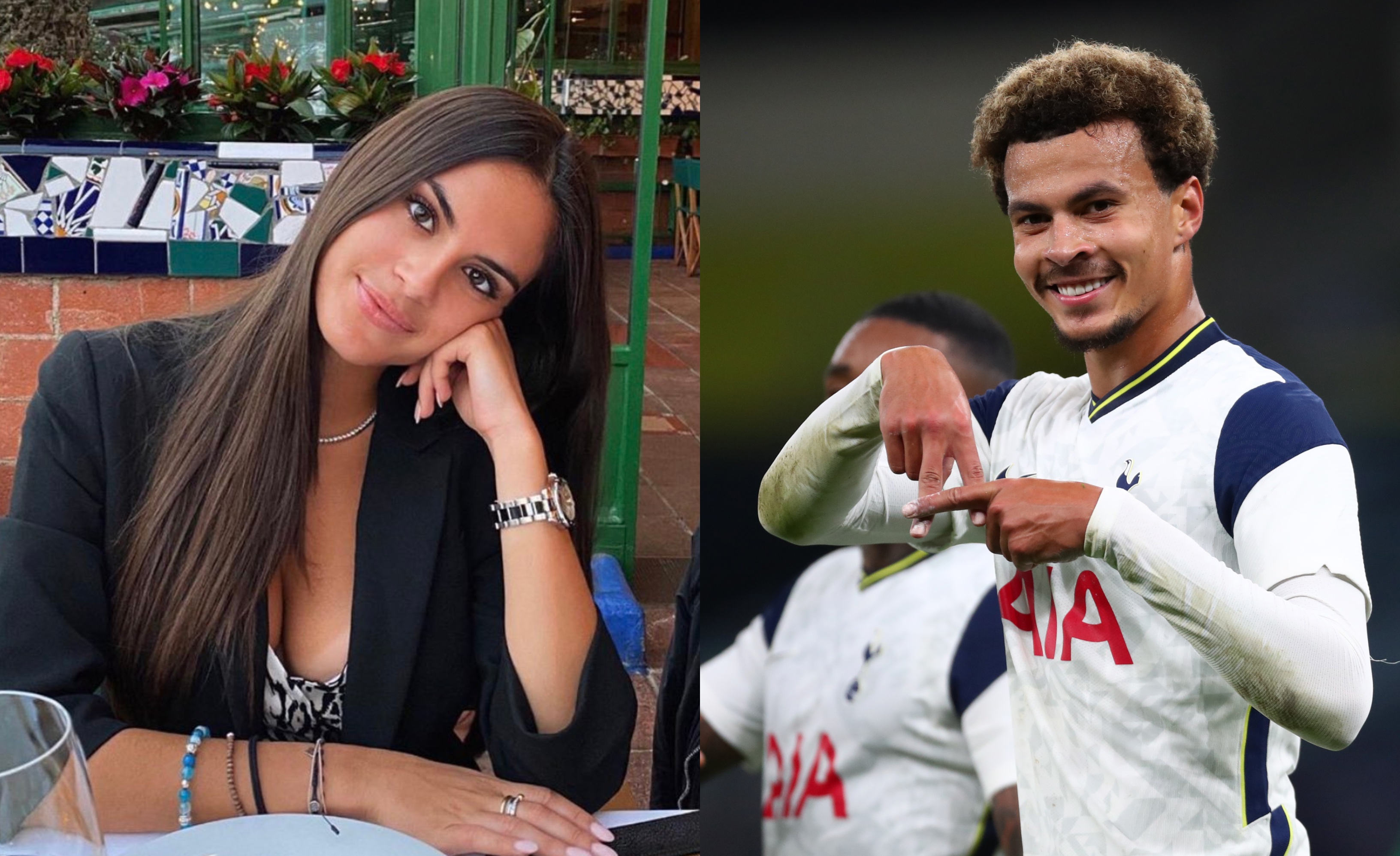 Maria Guardiola și Dele Alli, tot mai apropiați. Cum au fost surprinși jucătorul lui Tottenham și fiica lui Pep