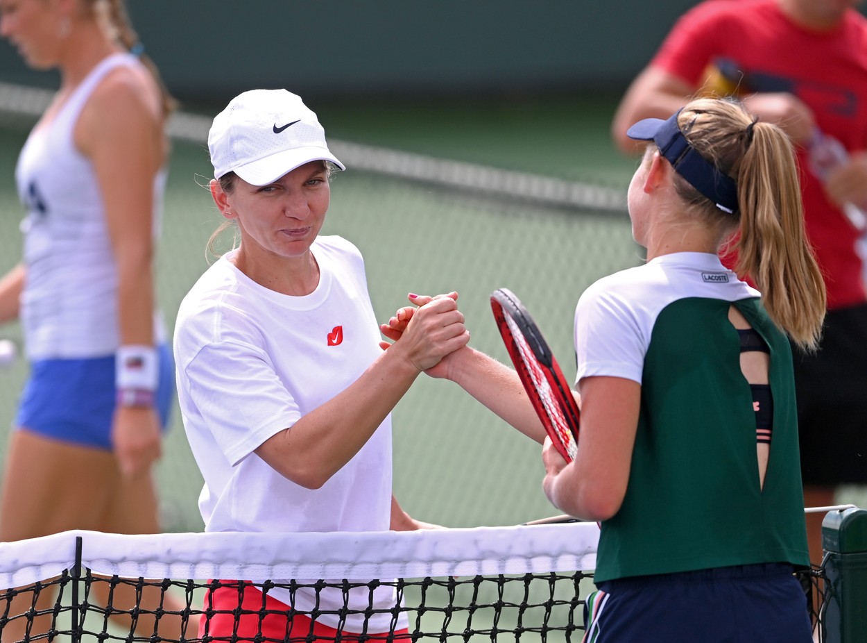 Simona Halep joacă și la dublu la Indian Wells. Cu cine face echipă