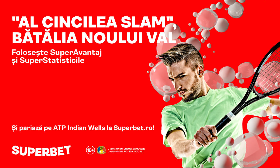 (P) Al cincilea Slam, tărâmul unei noi bătălii a Noii Generații. Ai SuperAvantaj și SuperCote la Indian Wells