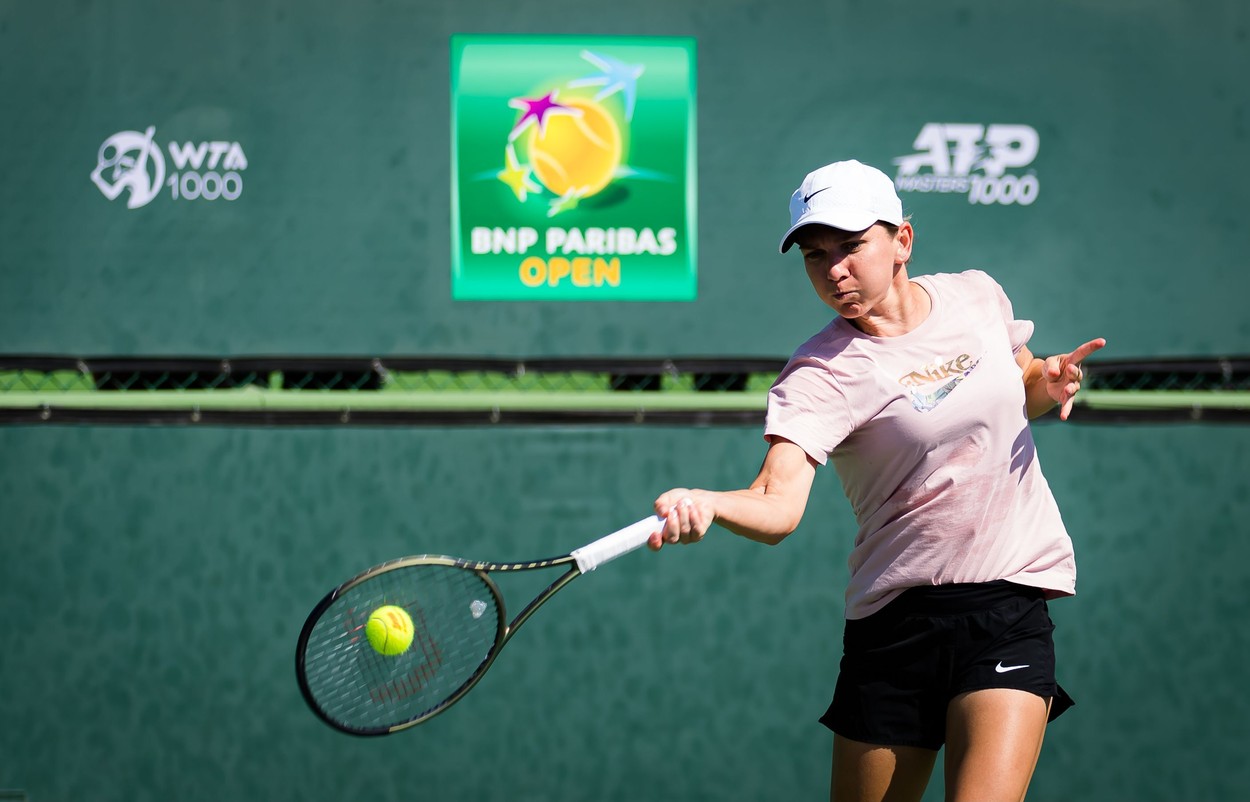 Indian Wells | Simona Halep - Marta Kostyuk 1-2, ACUM pe Digi Sport 2. Debut complicat pentru Simona, cu noua speranță a Ucrainei