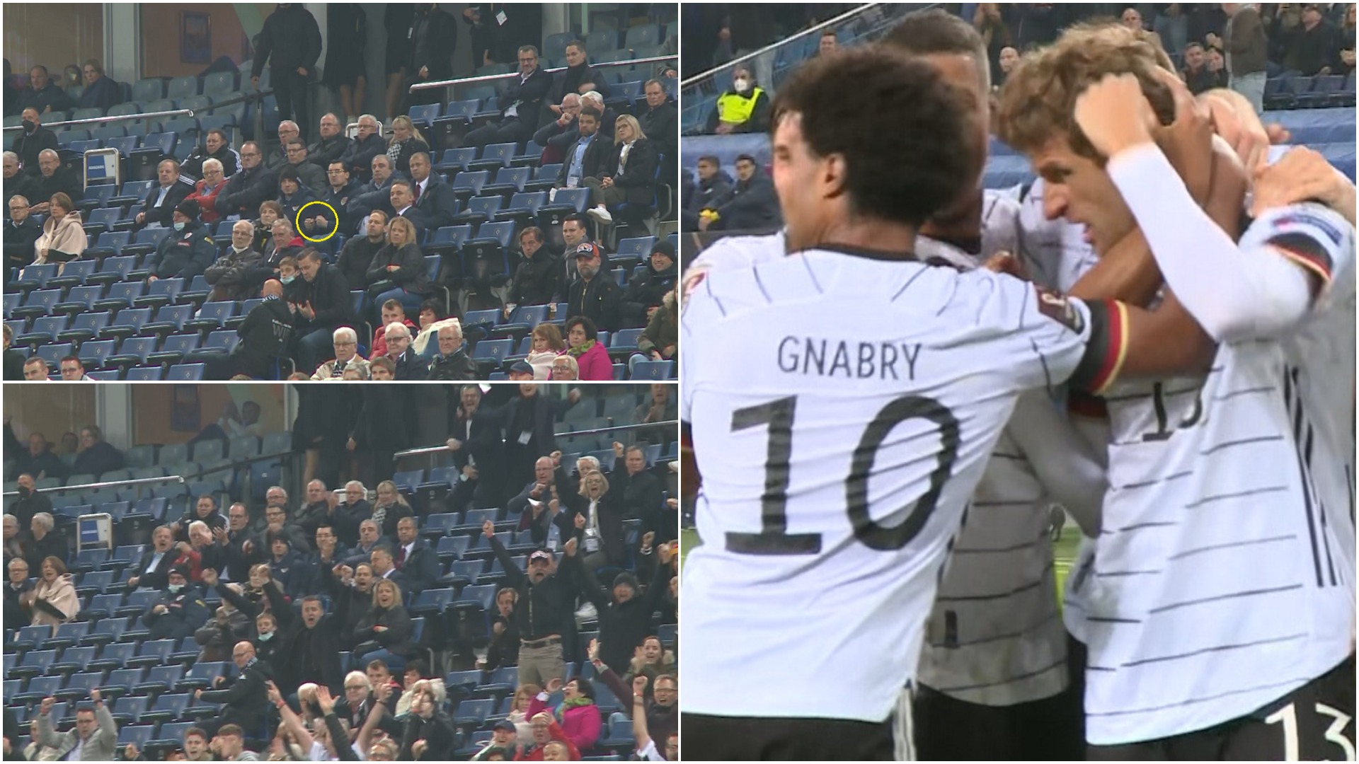 Cum a fost surprins Răzvan Burleanu chiar înainte de golul lui Muller, în Germania - România 2-1