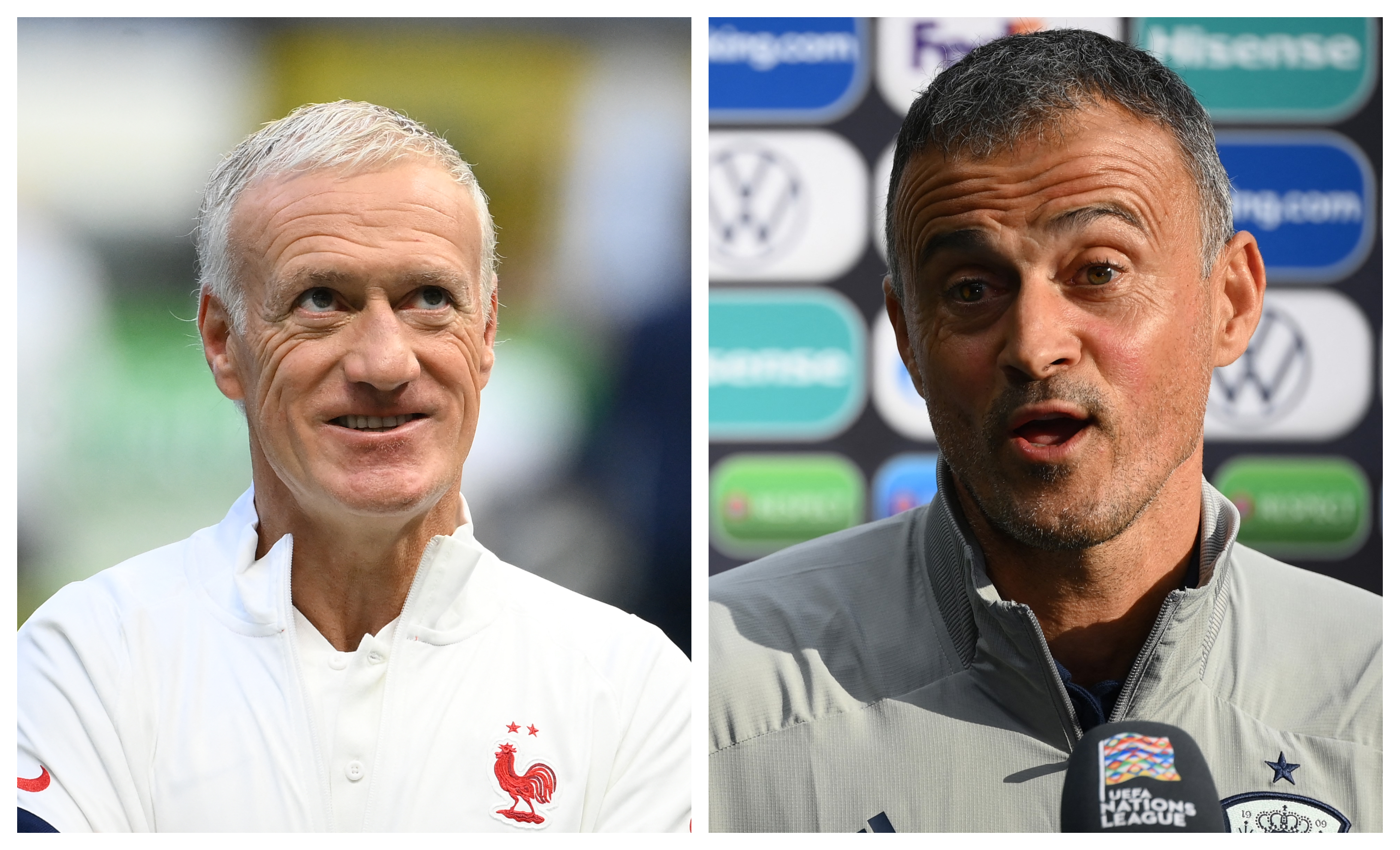 Didier Deschamps și Luis Enrique și-au analizat unul altuia echipele, înainte de Spania - Franța, finala Ligii Națiunilor