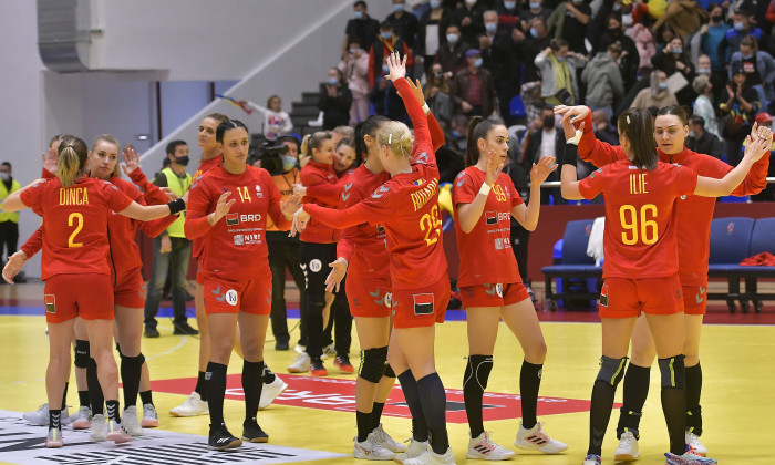 HANDBAL FEMININ:ROMANIA-INSULELE FEROE, PRELIMINARIILE CE 2022 (6.10.2021)
