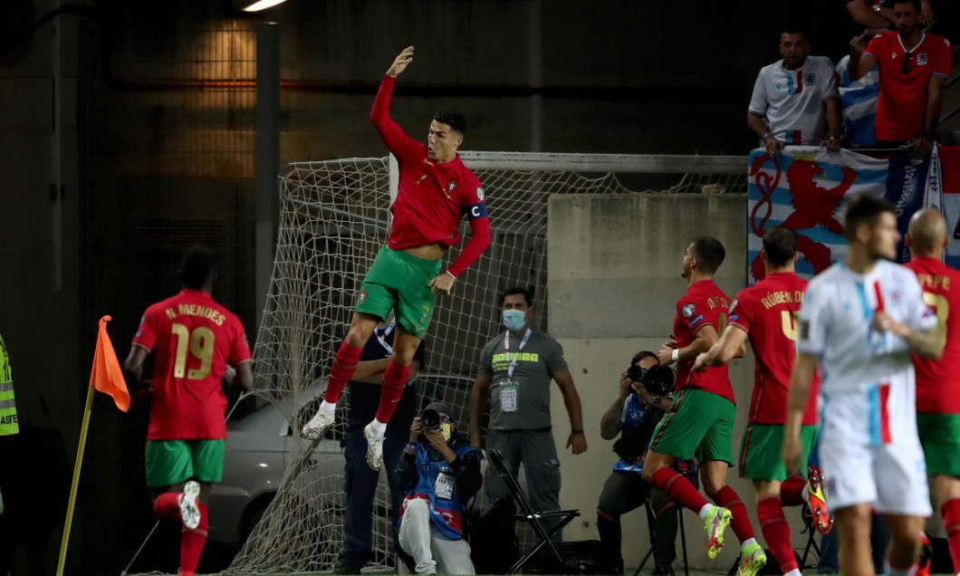 Portugal v Luxembourg - 2022 FIFA World Cup Qualifier, Faro - 12 Oct 2021