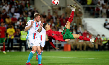 Portugal v Luxembourg - 2022 FIFA World Cup Qualifier, Faro - 12 Oct 2021