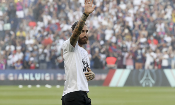 French football Ligue 1 match Paris Saint-Germain vs RC Strasbourg, Paris, France - 14 Aug 2021