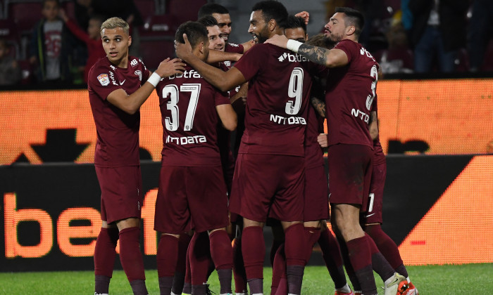 FOTBAL:CFR CLUJ-GAZ METAN MEDIAS, LIGA 1 CASA PARIURILOR (03.10.2021)