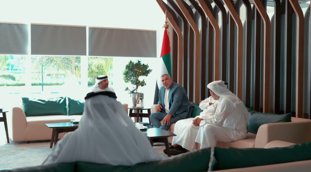 Cosmin Olăroiu și-a recuperat ceasul / Foto: Dubai Police