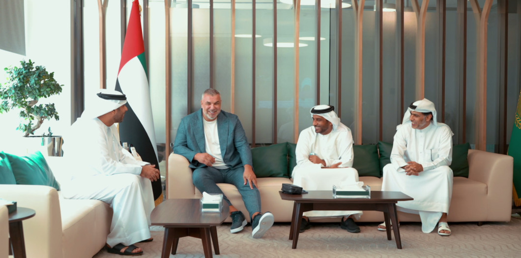 Cosmin Olăroiu și-a recuperat ceasul / Foto: Dubai Police