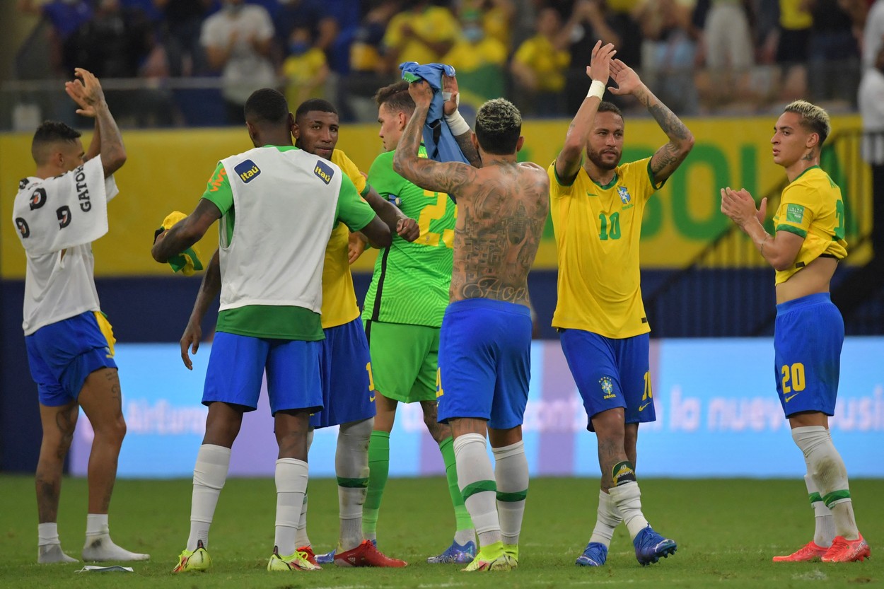 Brazilia a făcut scor cu Uruguay. Victorie și pentru Argentina. Rezultatele și clasamentul din preliminariile CM 2022