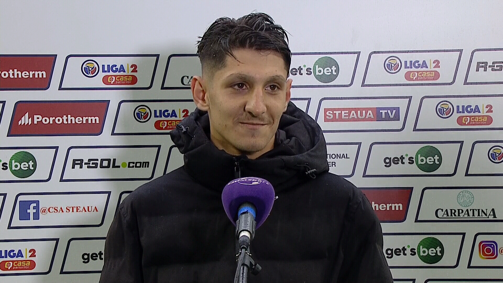 Ionuț Zaharia, marcatorul golului din corner la Steaua - Astra, nu ”dă vina” pe noroc: ”Este o fază lucrată la antrenament!” 