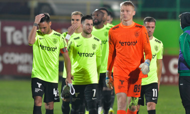 Fotbaliștii de la CFR Cluj, înaintea meciului cu Rapid / Foto: Sport Pictures