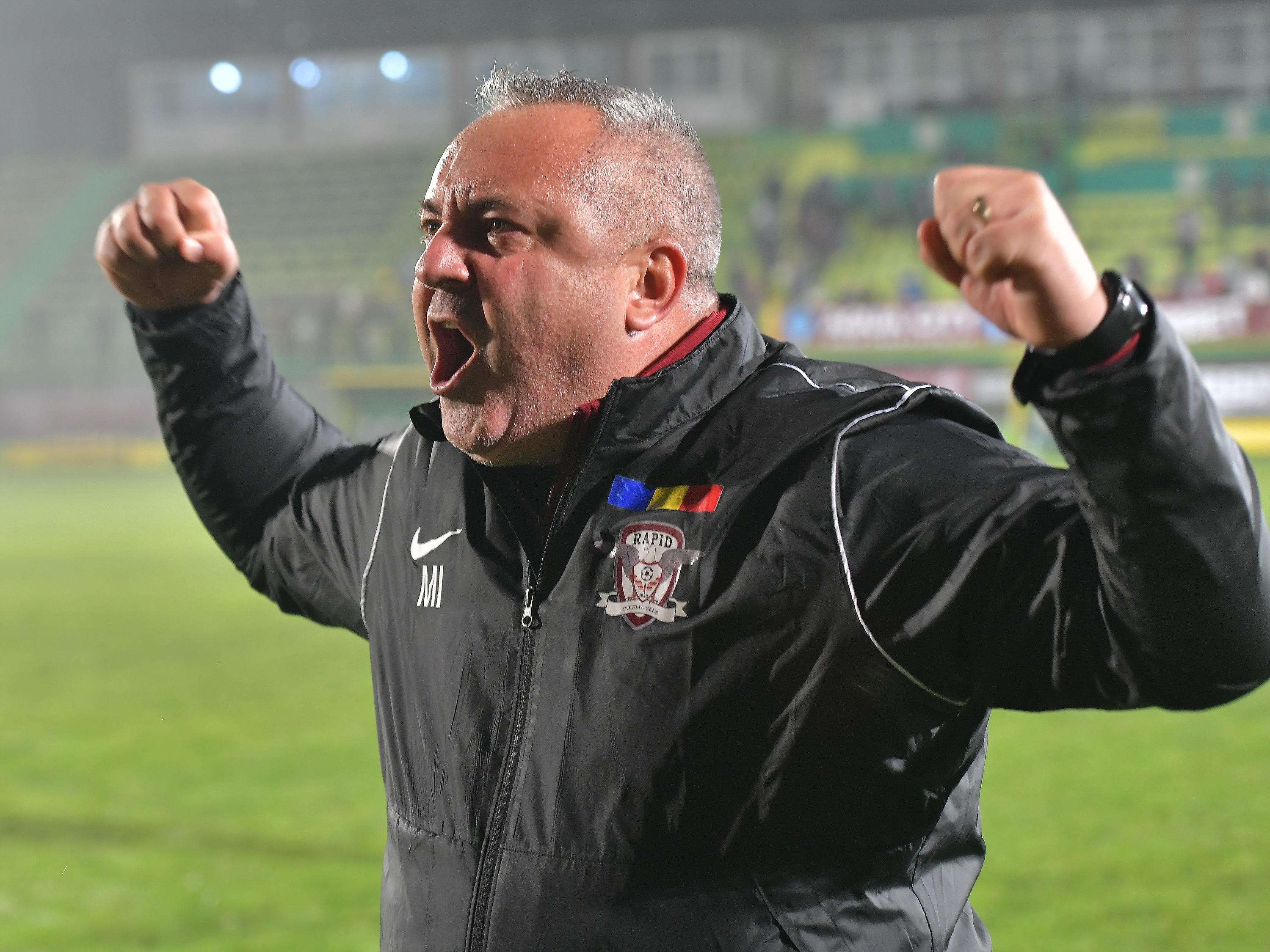 Ce a făcut Mihai Iosif la pauza meciului Academica Clinceni - Rapid: "Fiecare om are subconștientul lui"
