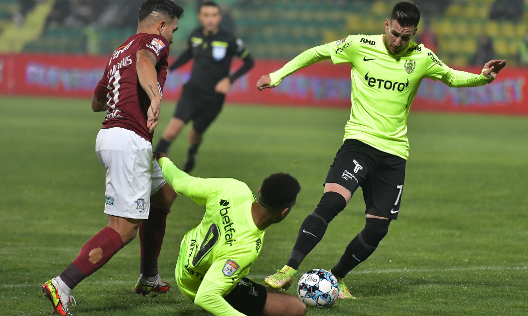 FOTBAL:RAPID BUCURESTI-CFR CLUJ, LIGA 1 CASA PARIURILOR (17.10.2021)