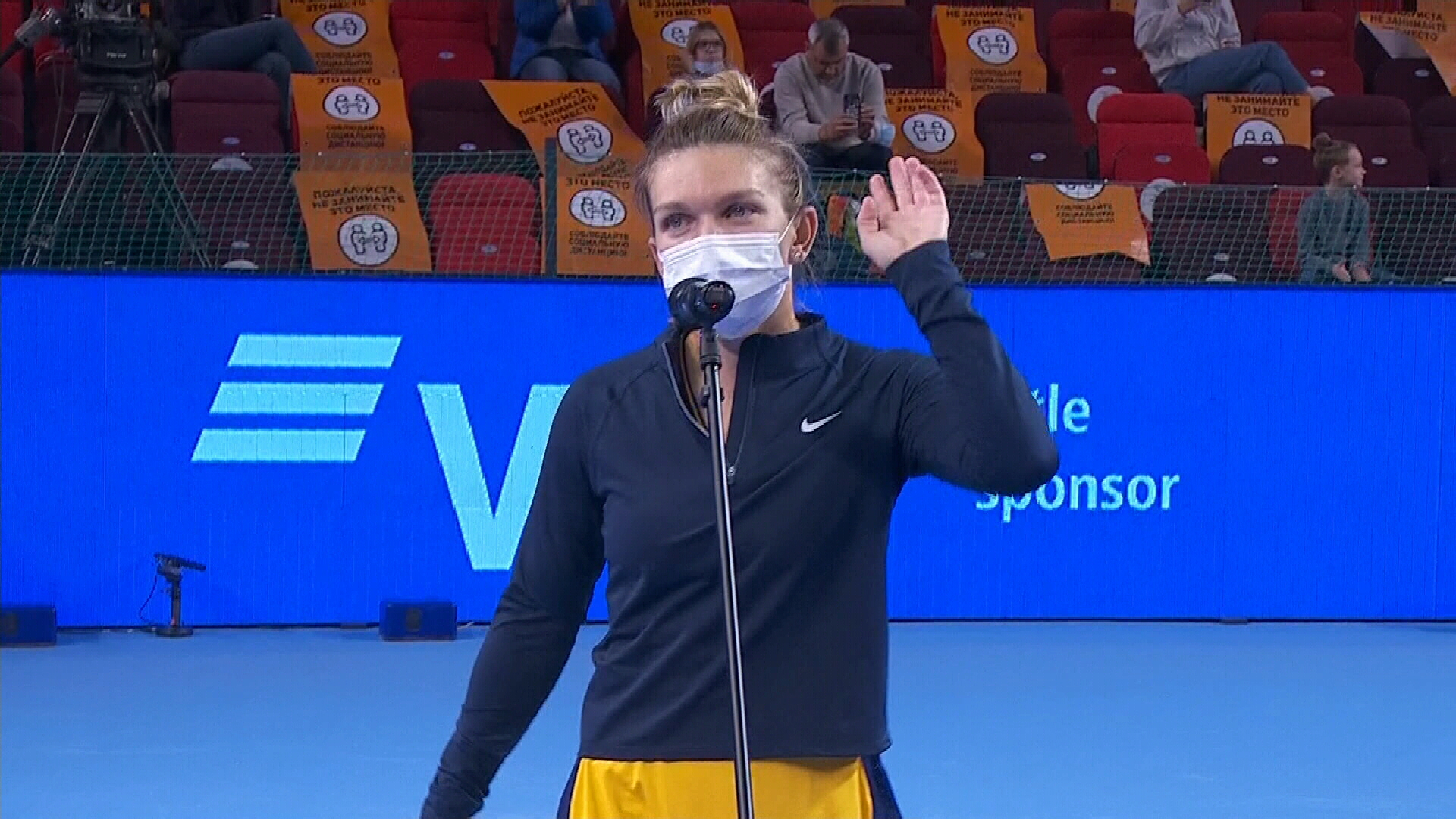 Simona Halep, realistă după primul meci la Kremlin Cup: E greu să mă gândesc la titlu acum