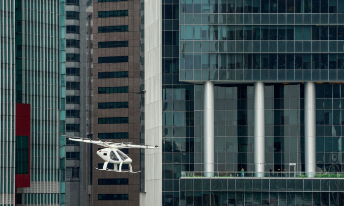 Volocopter Unveils The World's First Air-Taxi In Singapore